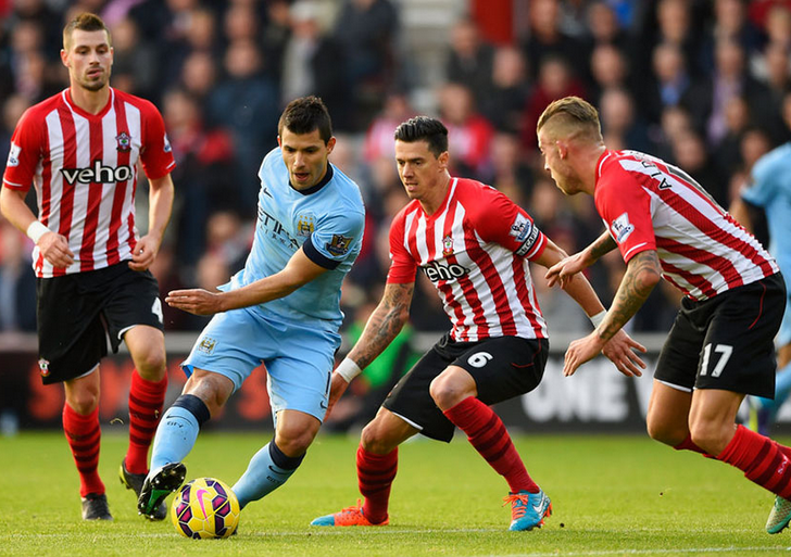 曼城客场大胜南安普顿，领先积分榜不变的简单介绍