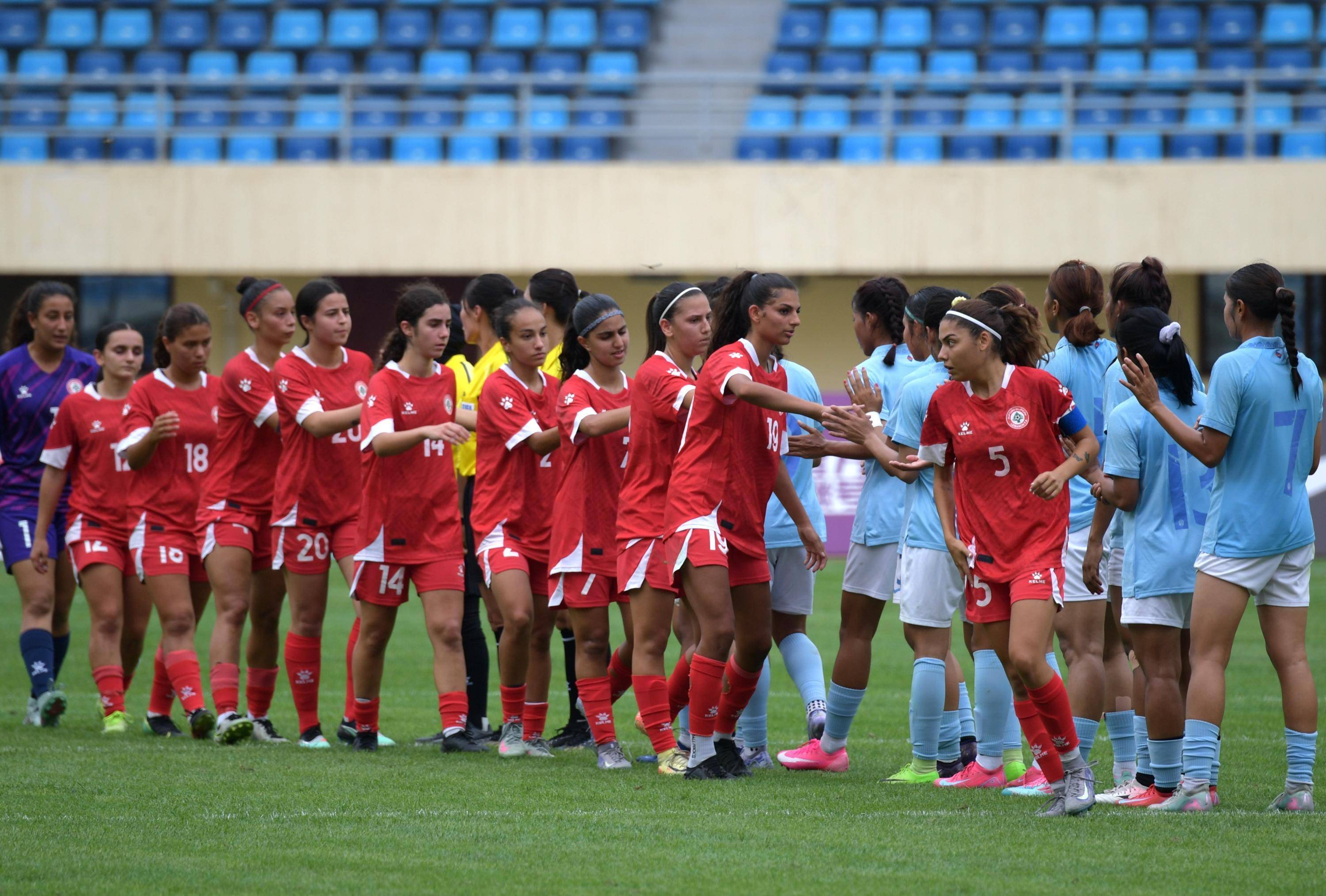 女足亚洲杯预选赛，中国出色表现赢得掌声！
